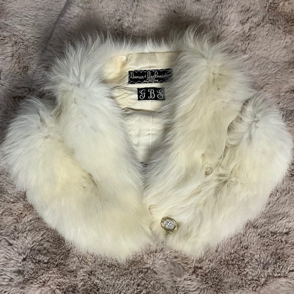 Vintage Real Artic Fox Fur Wrap - Picture 4 of 5
